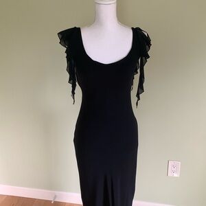 Lapis gorgeous black dress in perfect condition